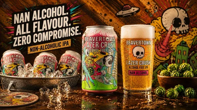 Beavertown Lazer Crush Alcohol Free IPA