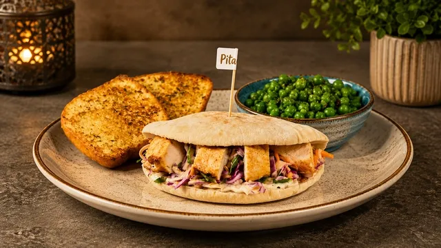 Grilled Chicken Pitta